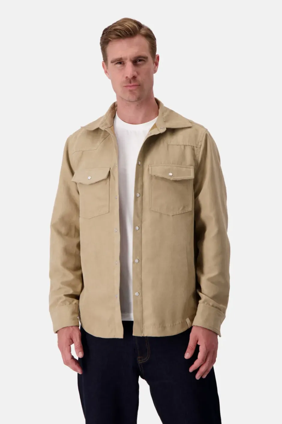 Hemden*Colours & Sons Wildleder Shirt - Beige