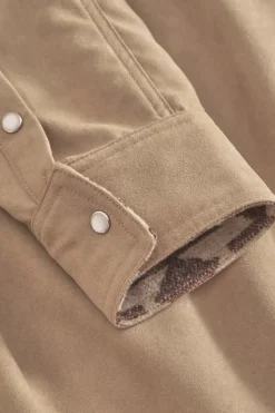 Hemden*Colours & Sons Wildleder Shirt - Beige
