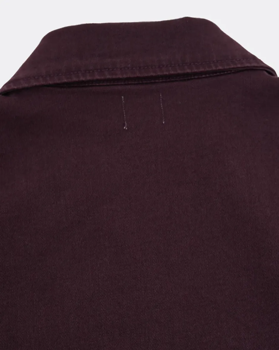 Jacken*Colours & Sons Worker Jacket Coloured Denim - Port Wine