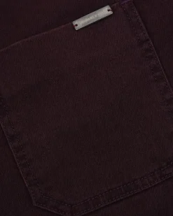 Jacken*Colours & Sons Worker Jacket Coloured Denim - Port Wine