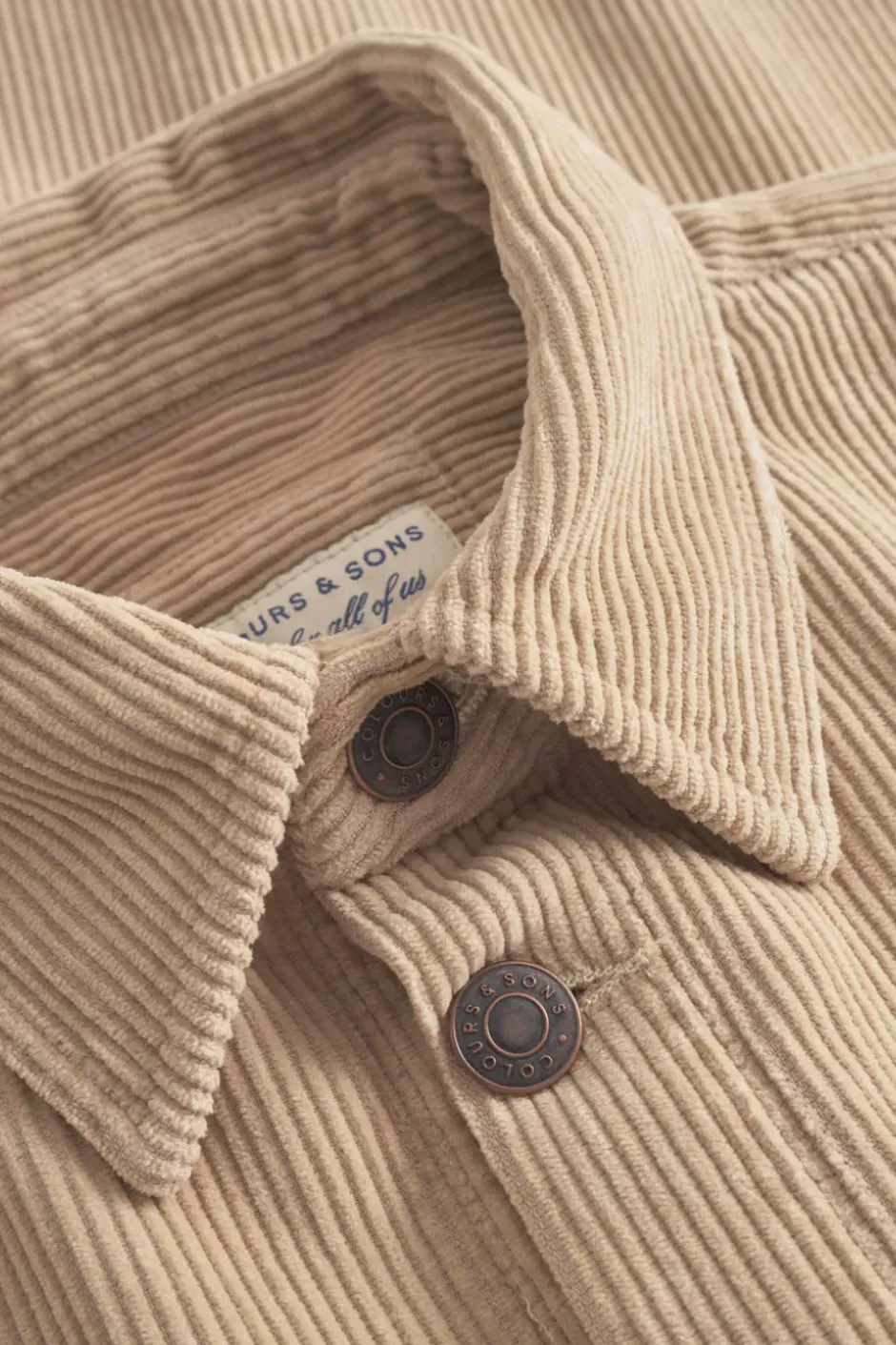 Jacken*Colours & Sons Worker Jacket Cord - Tent