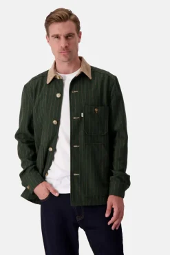 Jacken*Colours & Sons Worker Jacket - Yucca Stripes