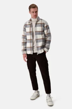 Jacken*Colours & Sons Worker Jacket-Zipped - Desert Check