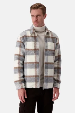 Jacken*Colours & Sons Worker Jacket-Zipped - Desert Check