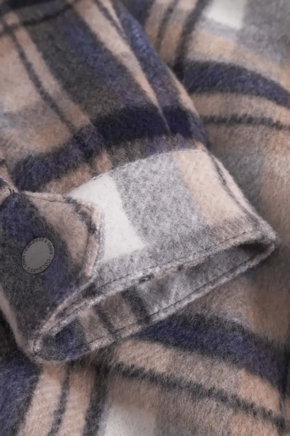 Jacken*Colours & Sons Worker Jacket-Zipped - River Check