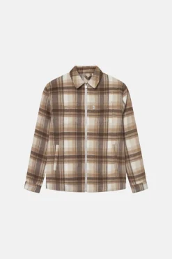 Jacken*Colours & Sons Worker Jacket-Zipped - Tobacco Check