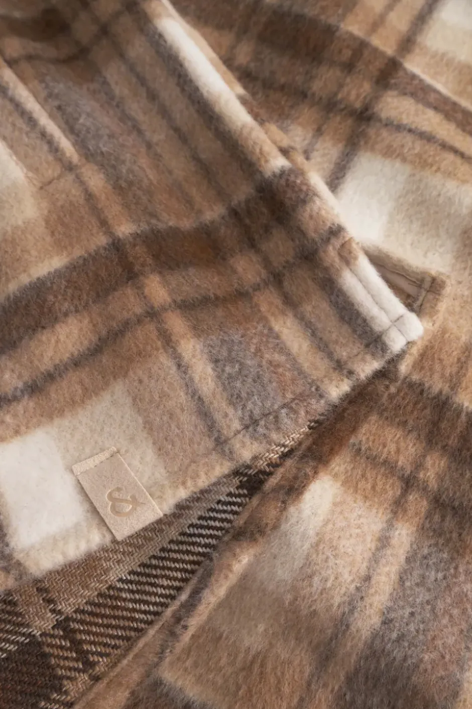 Jacken*Colours & Sons Worker Jacket-Zipped - Tobacco Check